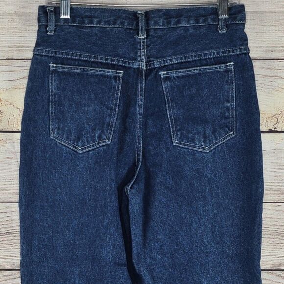 Vintage Women's Stefano International Embroidered Denim Jeans Floral Size 12 - Picture 7 of 9